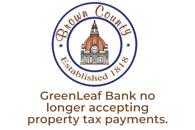 GreenLeaf Bank no longer accepting tax payments
